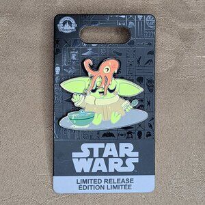 Disney Pins Star Wars Grogu Limited Release Pin, NWT!